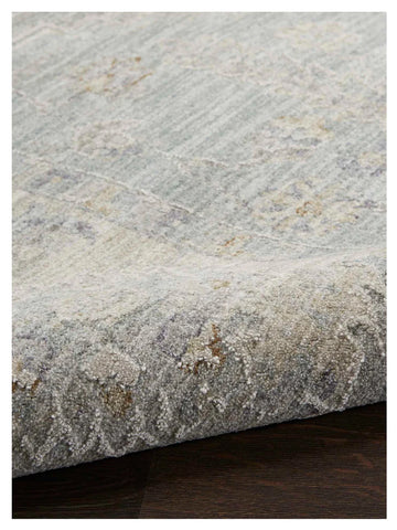 Nourison Infinite IFT02 Blue Traditional Machinemade Rug