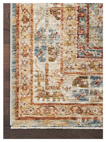 Nourison Sahar SHR01 Blue Traditional Machinemade Rug