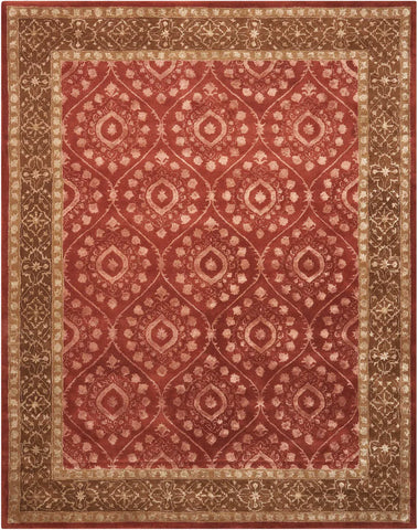 Nourison Home Symphony SYM06 Ruby Traditional Tufted Rug