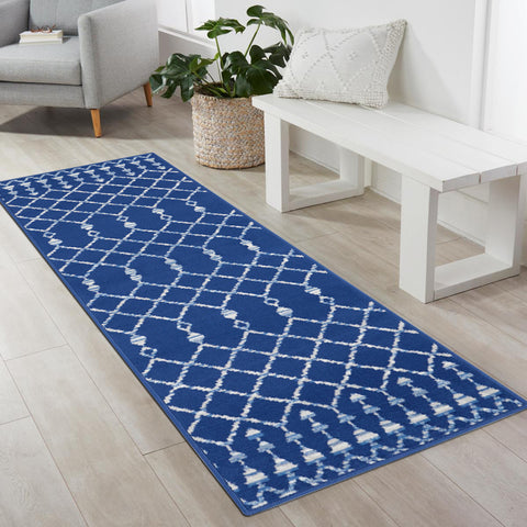 Nourison Home Whimsicle WHS02 Navy Contemporary Machinemade Rug