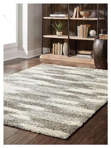 Oriental Weavers Henderson 565J9 Grey Ivory Shag Machinemade Rug