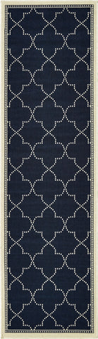 Oriental Weavers MARINA 6025P Navy Ivory Outdoor Machinemade Rug