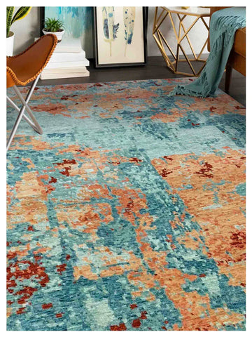 Artisan Abigail Multi Transitional Knotted Rug