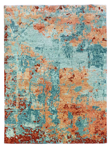 Artisan Abigail Multi Transitional Knotted Rug