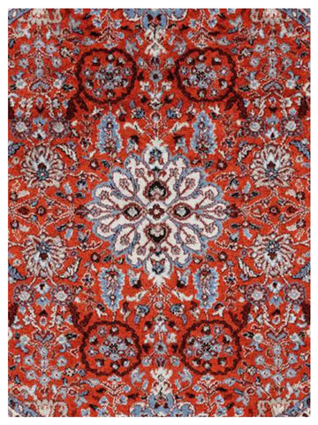 Limited Leighton LO-554 Crimson Ivory Traditional Machinemade Rug