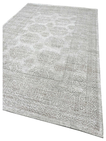 Artisan Serenade Stone Ivory Transitional Knotted Rug