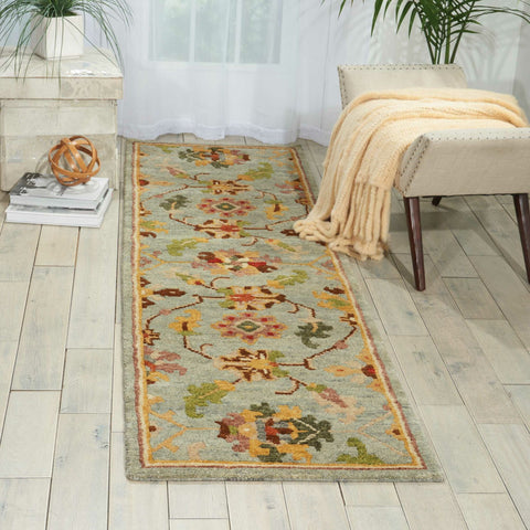 Nourison Tahoe TA13 Seaglass Traditional Knotted Rug