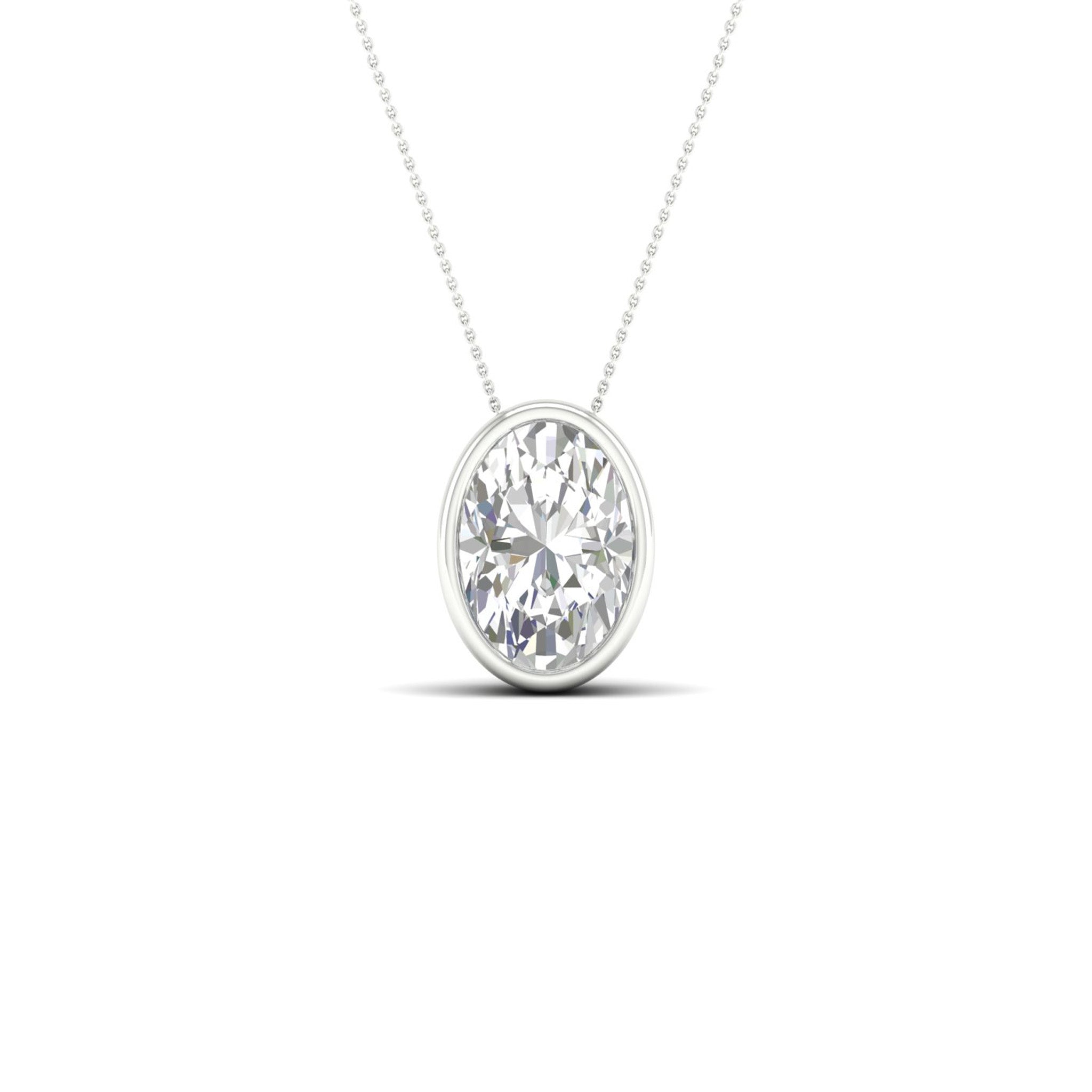 Unique original Diamond pendants - Moon Ocean