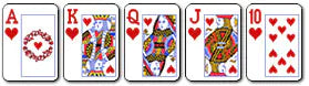 quinte flush royale