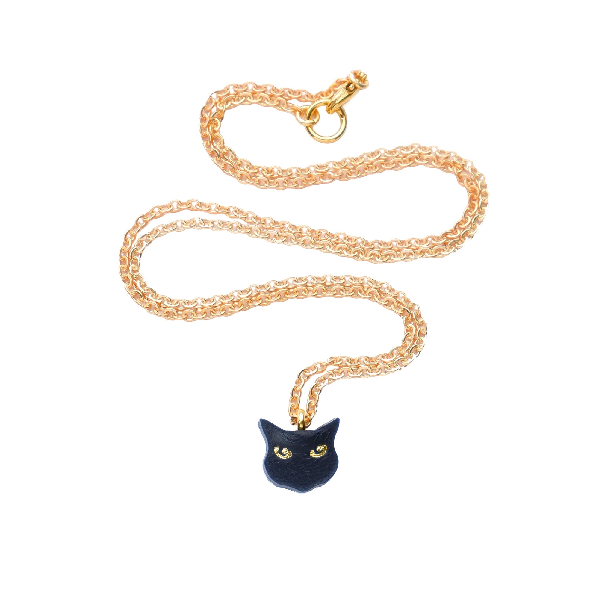 Tiny Rufio Black Cat Necklace – Wildcard