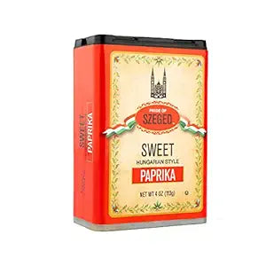 Pride of Szeged Sweet Paprika - 4 oz. Container - Columbia Spice Imports - Szeged Sweet Paprika