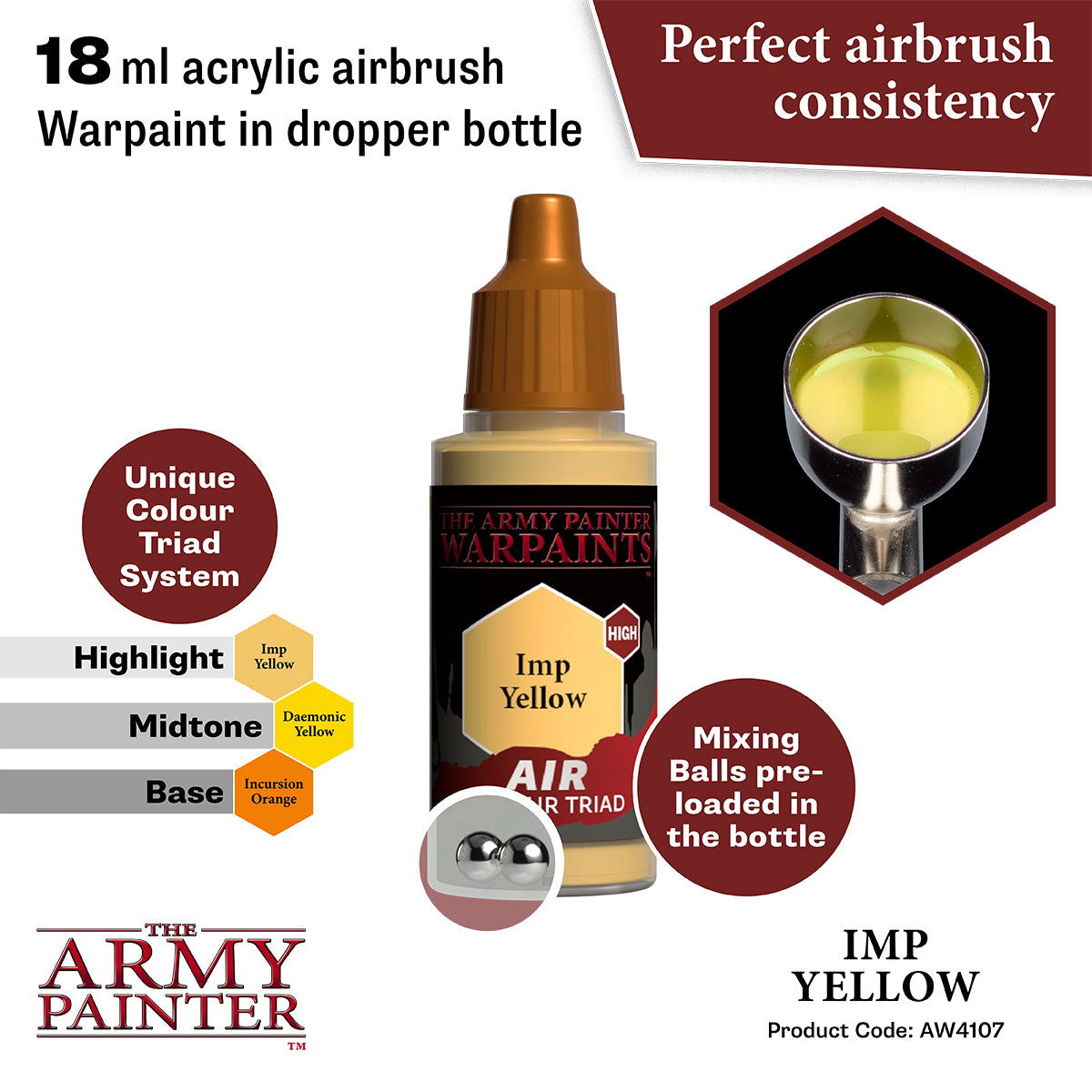 The Army Painter color Primer, Plate Mail Metal, 400 ml, 13.5 oz - Acrylic  Spray Undercoat for Miniature Painting 