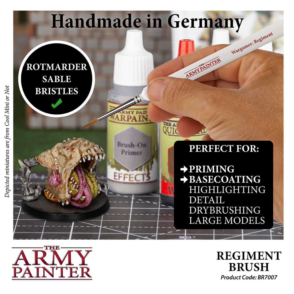 Most Wanted Brush Set - 3 quality brushes - The Army Painter