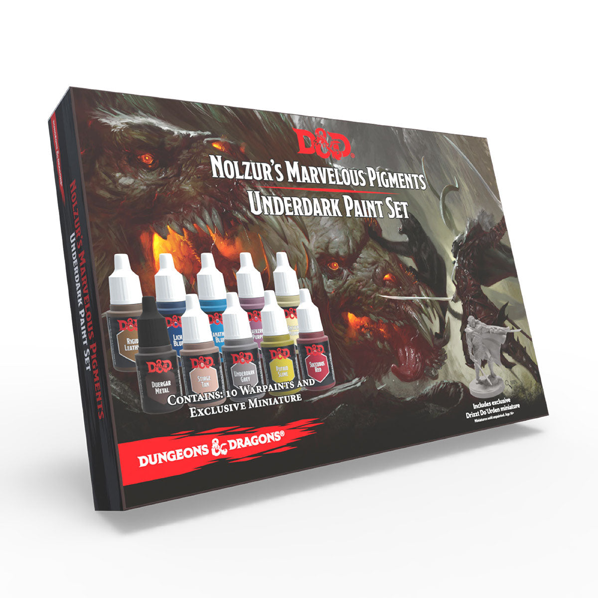  Dungeons and Dragons Official Paint Line Monsters Paint Set :  Toys & Games