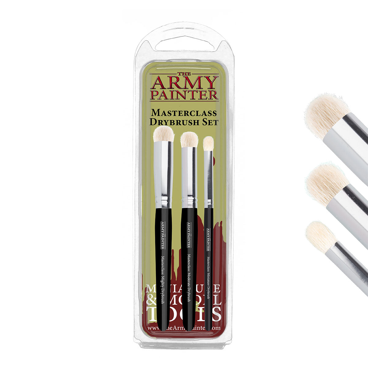 The Army Painter Hobby: Highlighting - Hobby Brush with Synthetic Taklon  Hair - Fine Detail Paint Brush, Small Paint Brush, Model Paint Brush and  Fine