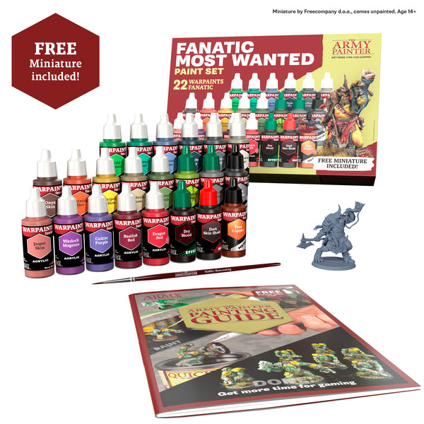 Fanatic Most Wanted Paint Set