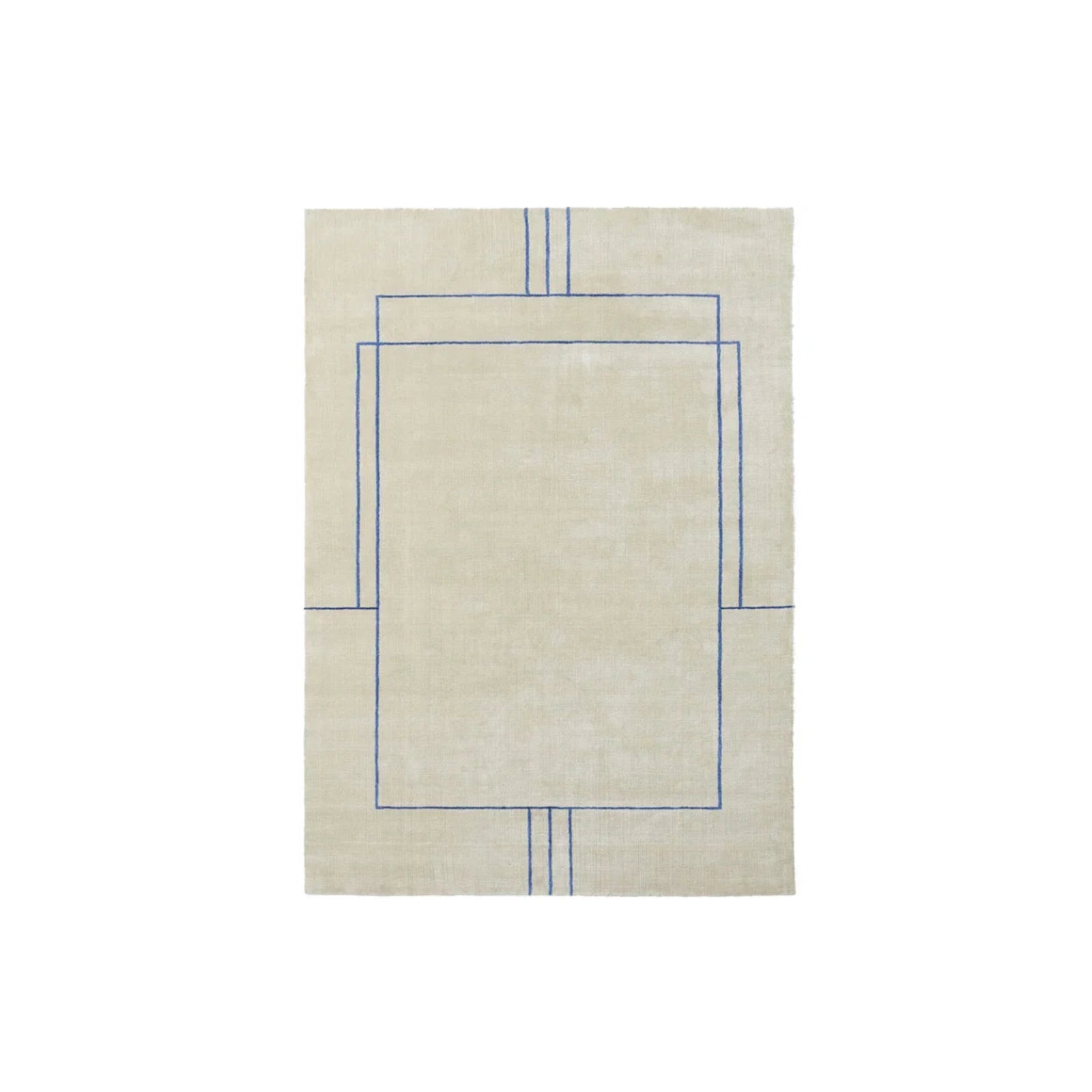 French Retro Abstract Stripe Carpet Rug