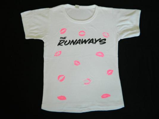 runaways 77 tour shirt