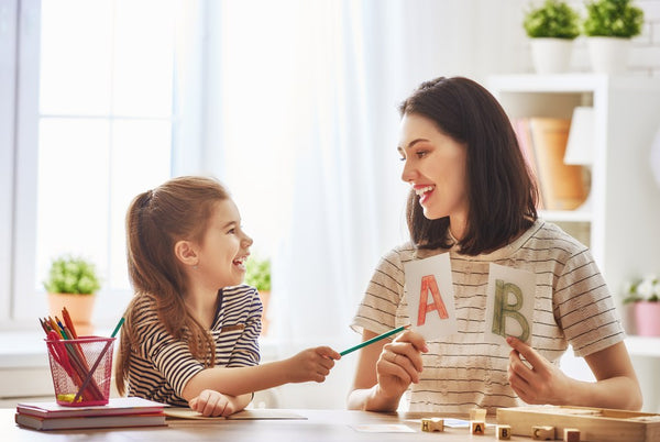 Parents can help children learn the alphabet in an exciting way.