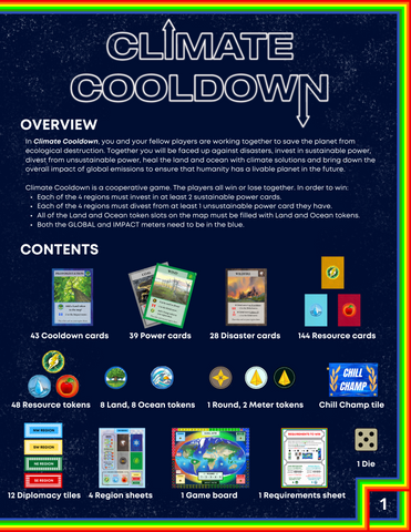 Climate Cooldown Instructions page 1