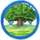 Land Token, used in Climate Cooldown for gameplay. The token shows a green pasture containing a large deciduous tree with sky in the background.