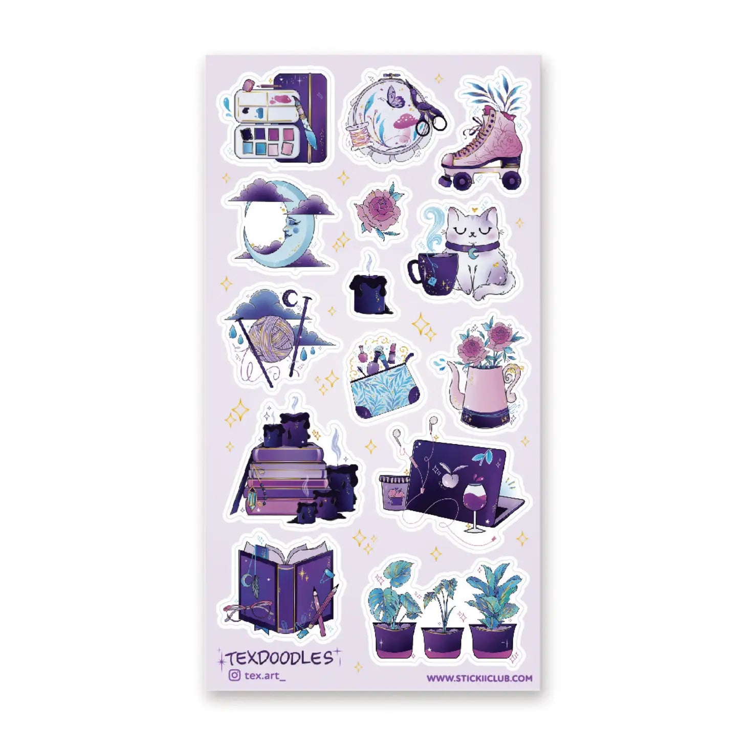 The Magic of Self-Care - Sticker Sheet