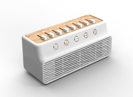 Machine à bruit blanc portable, machine à bruit blanc de sommeil, avec 10  sons apaisants, sons de la nature avec contrôle du volume et minuteries de  sommeil compacts, Usb Rech