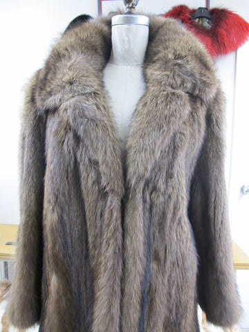 Fisher Sable Fur Coat Coats M/L - Purple Shoshana Furs