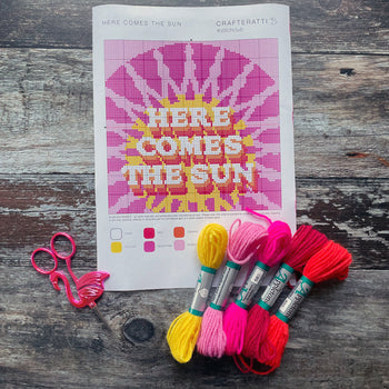 Here Comes The Sun Tapestry Cross Stitch Kit