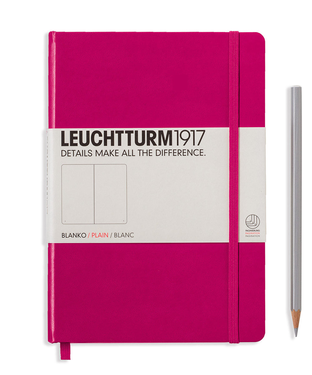 Leuchtturm1917 Medium (A5) Hardcover Notebook  Berry  The Hamilton