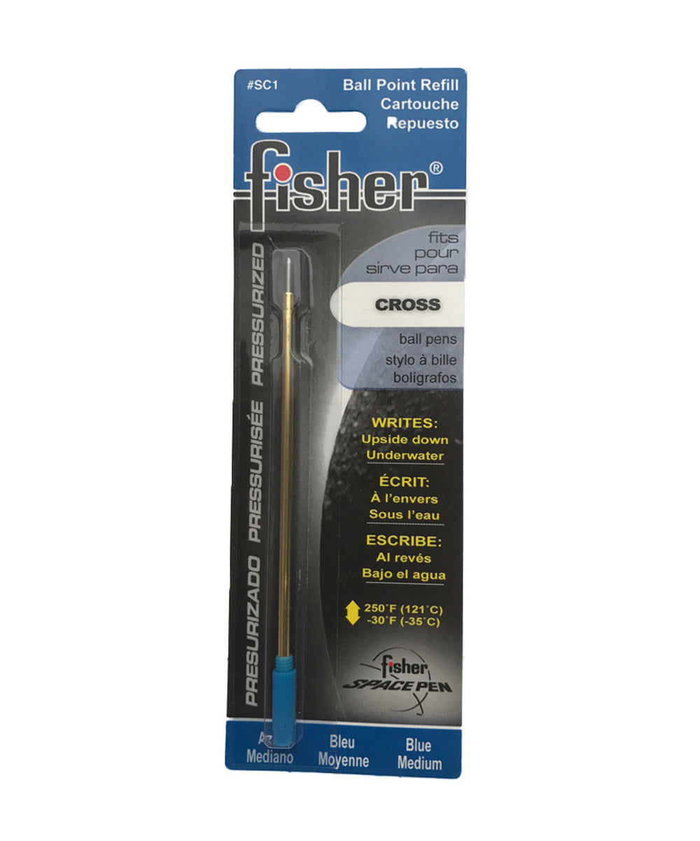 Fisher Ballpoint Refill for Cross Pens Blue The Hamilton Pen Company