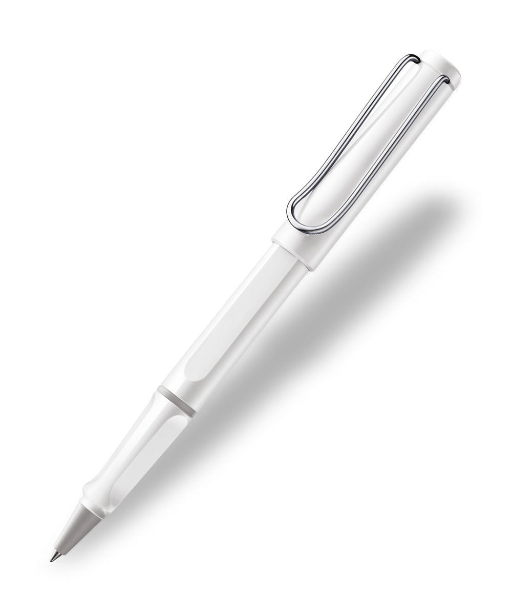lamy safari white rollerball pen
