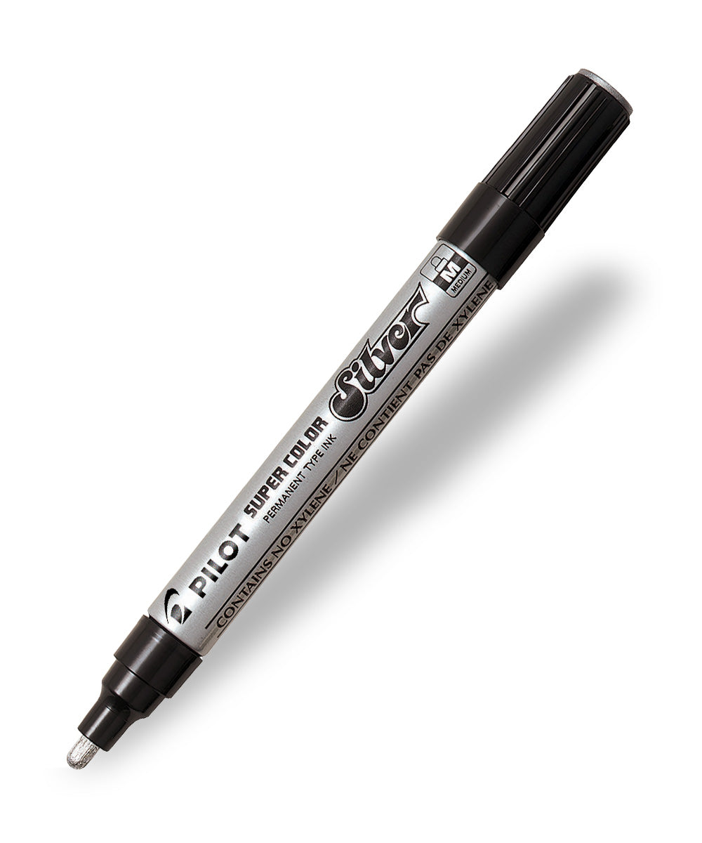 Pilot Super Color Metallic Paint Marker Pen - Silver | The Hamilton Pen ...