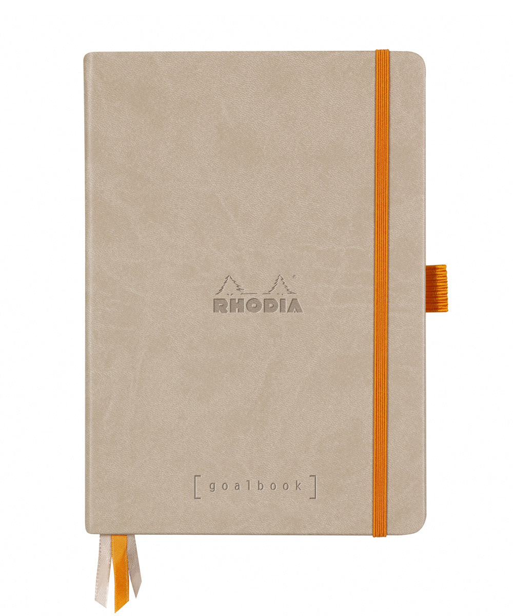 Rhodia A5 Hardcover Rhodiarama Goalbook Beige The Hamilton Pen Company