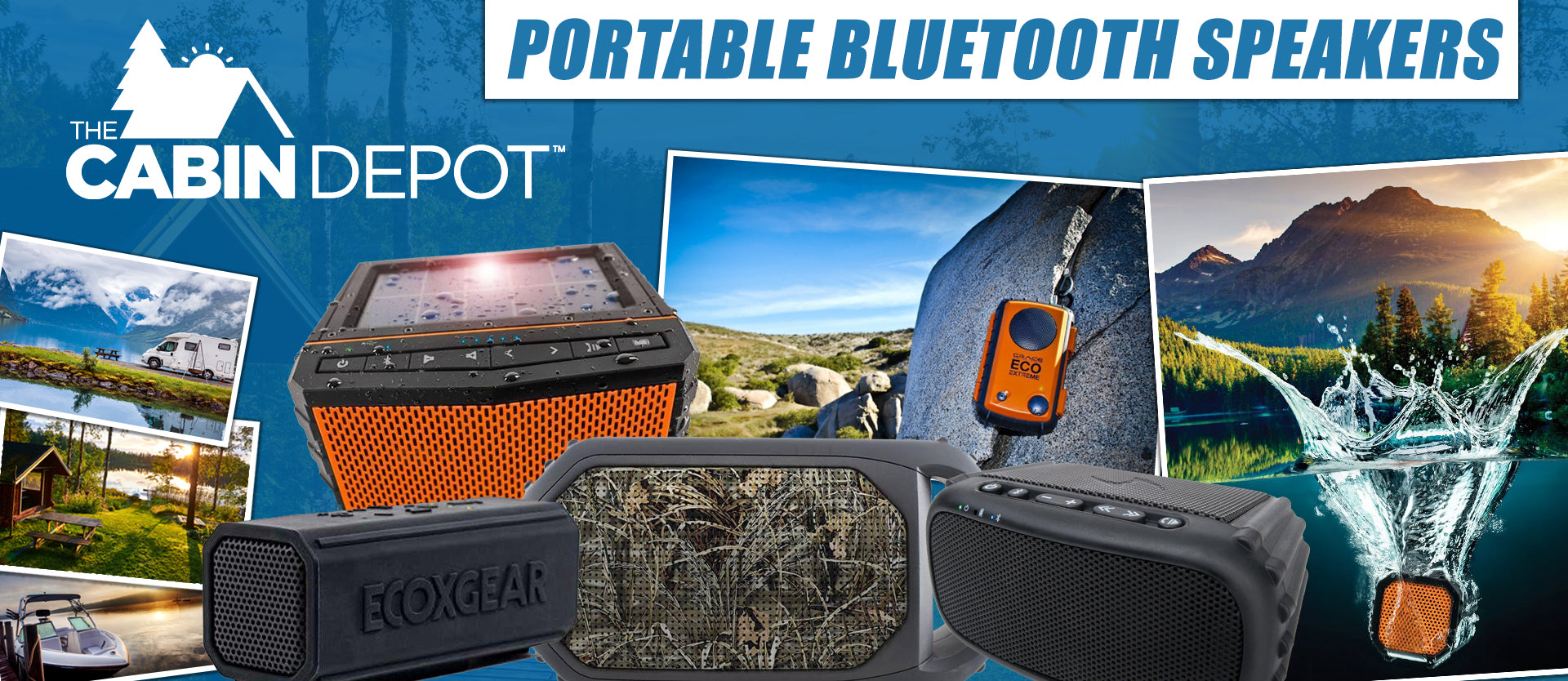 Portable Bluetooth Speaker The Cabin Depot ™ Canada