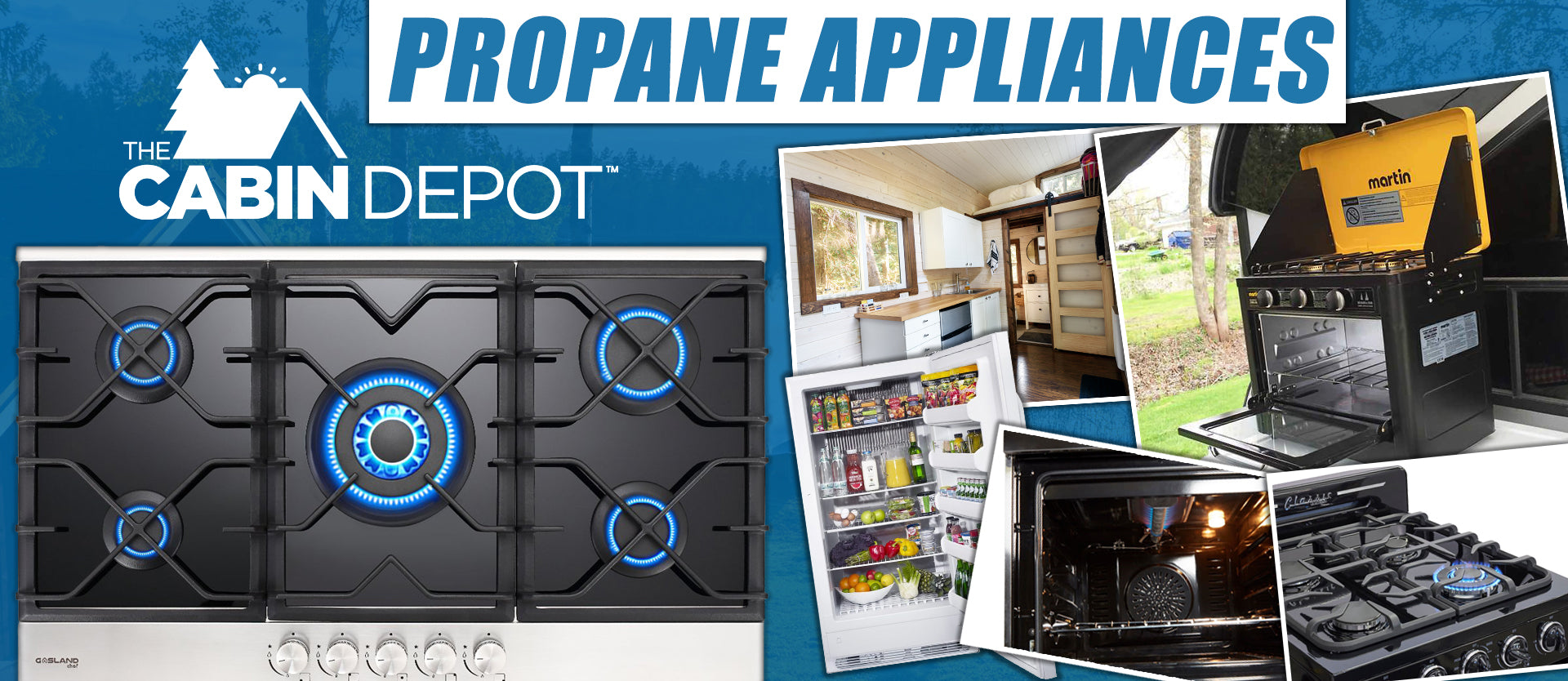 Propane Off-Grid Canada Appliances The Cabin Depot™ 1-844-603-4743