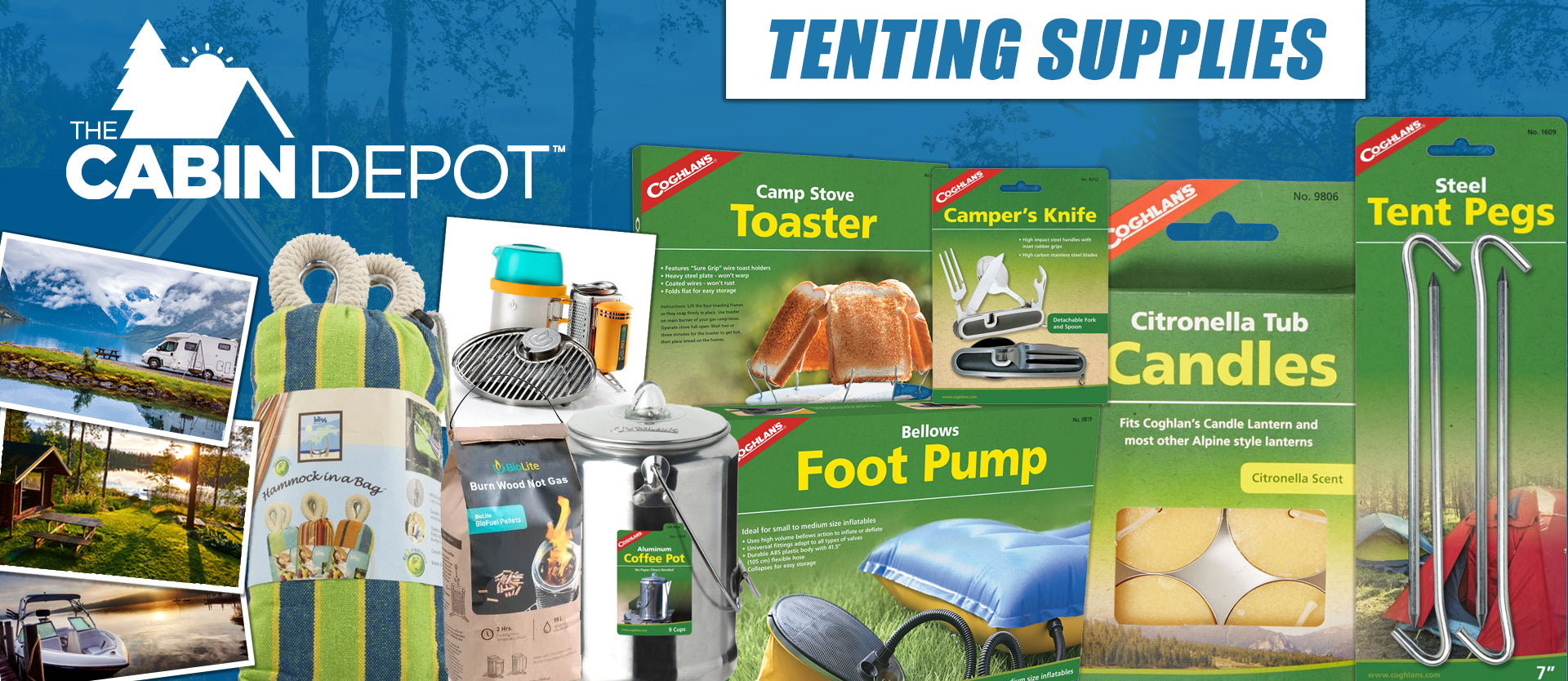 Tenting Supplies Camping The Cabin Depot ™ Canada