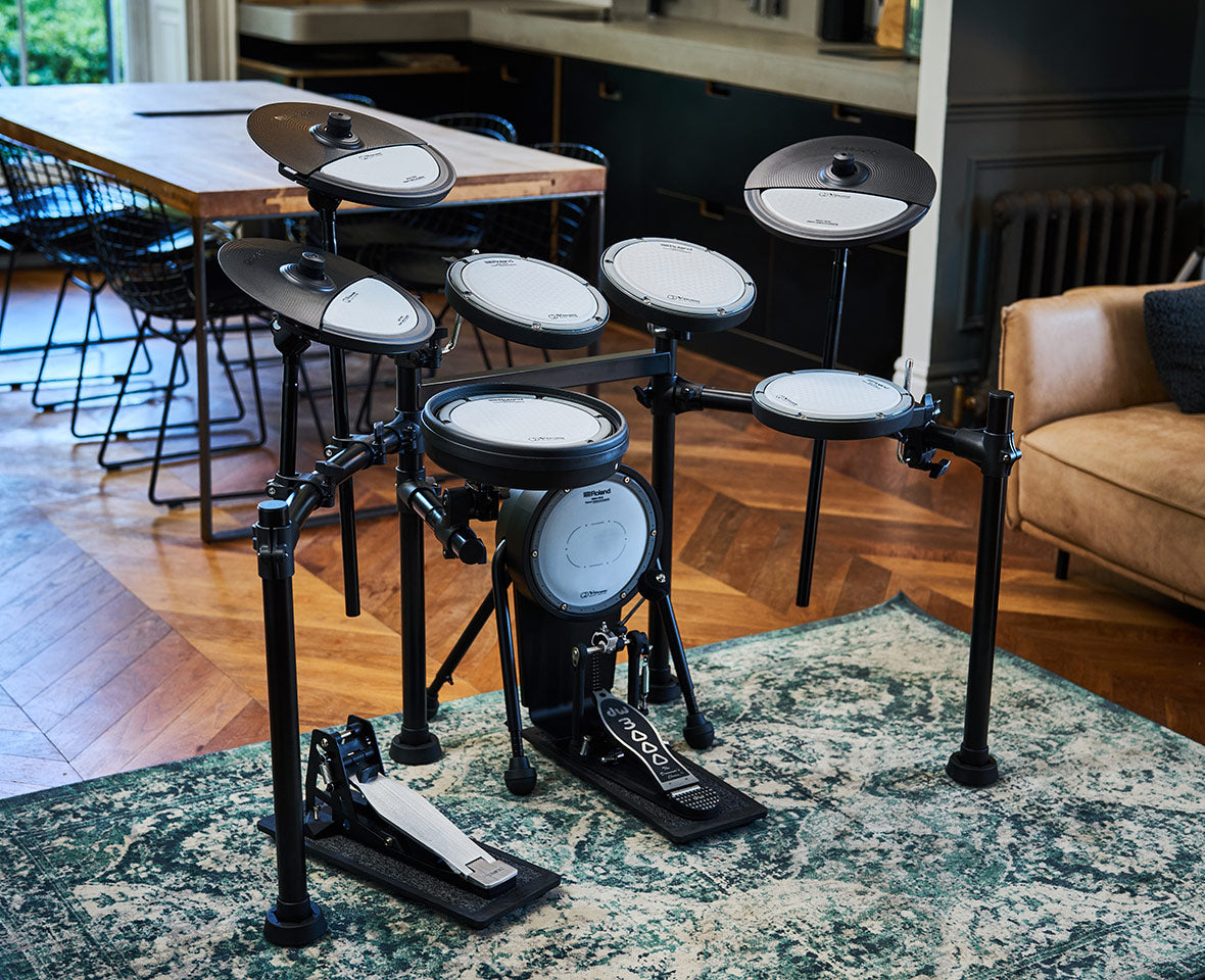 Roland VQD106 V-Drums Quiet Design options.