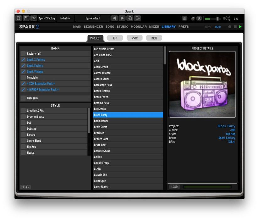 how to incorporate arturia spark le in a setup