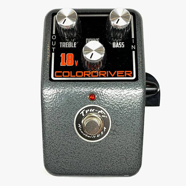 Tru-Fi Tru-Fi 18v Colordriver 18 Volt Overdrive Fuzz Guitar Pedal