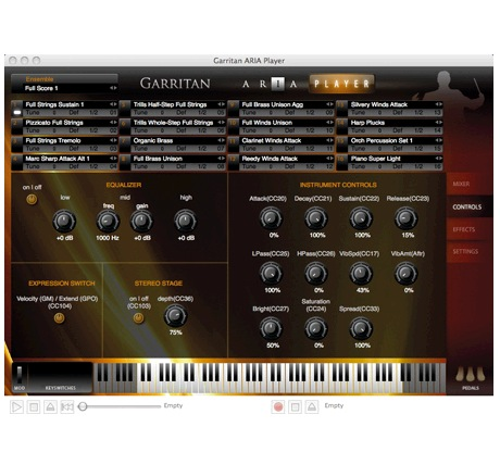 garritan instant orchestra piano