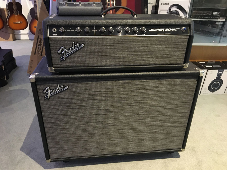 Fender Super Sonic Head And 2x12 Cabinet Pre Owned Tom Johnston