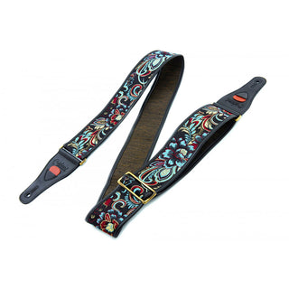 RightOn! Jazz Collection Guitat Strap- SGT Pepper's Black