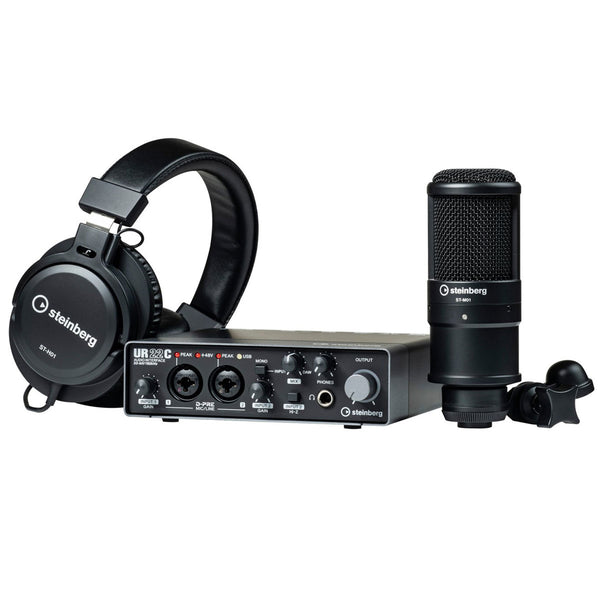 audio-technica AT2020+steinberg UR22Cセット-