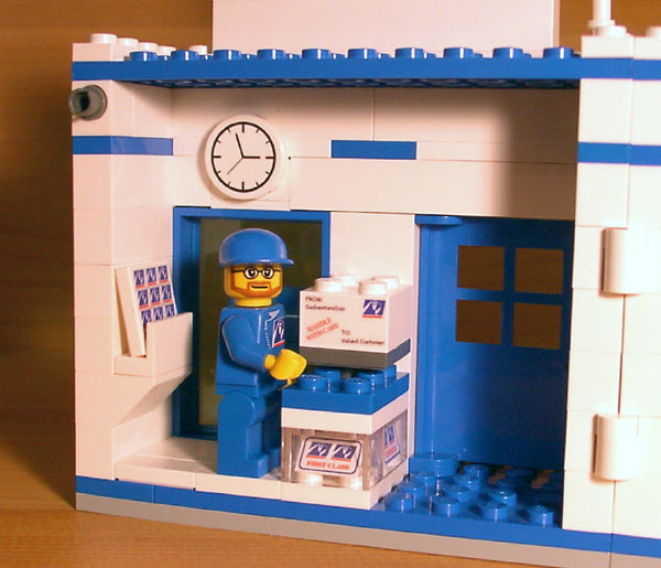 Dan's Custom Post Office (for your LEGO town) – DADVENTUREDAN