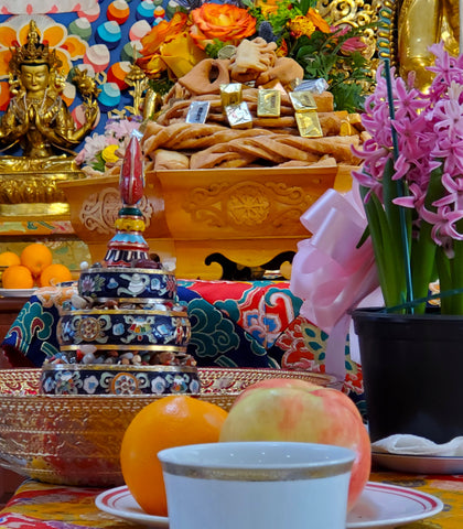 Losar Offerings in Bloomington