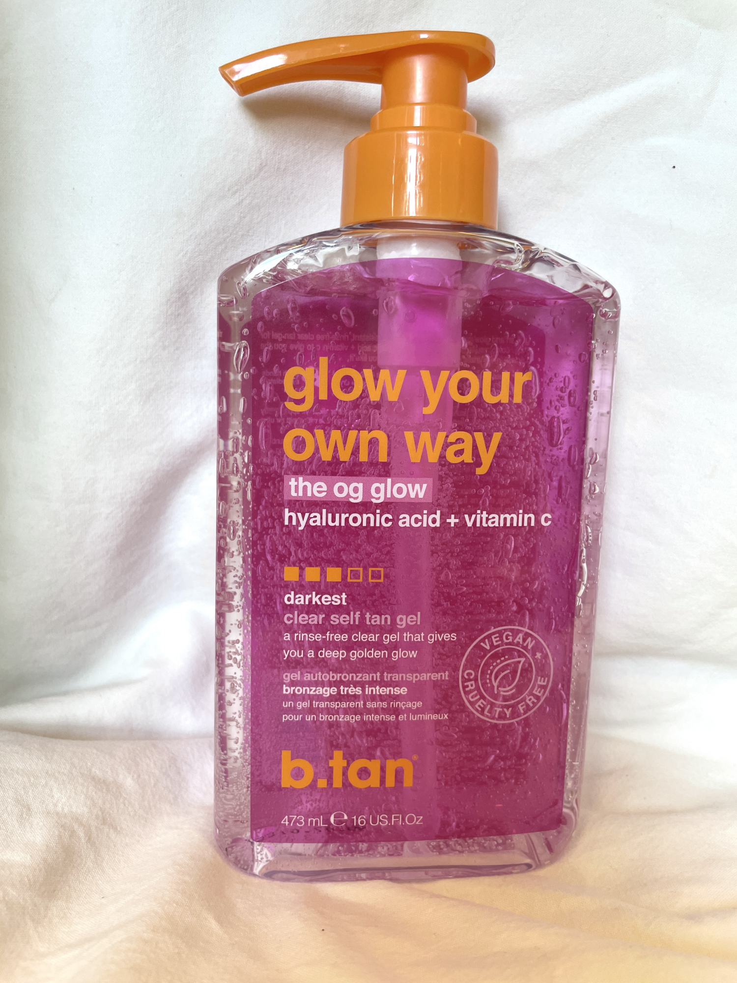 Billede af b.tan Glow Your Own Way, Clear Tanning Gel