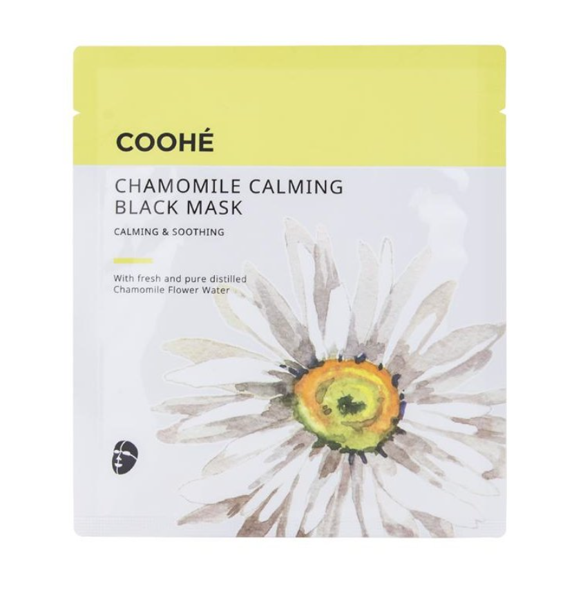 Billede af Coohé Chamomile Calming Black Mask