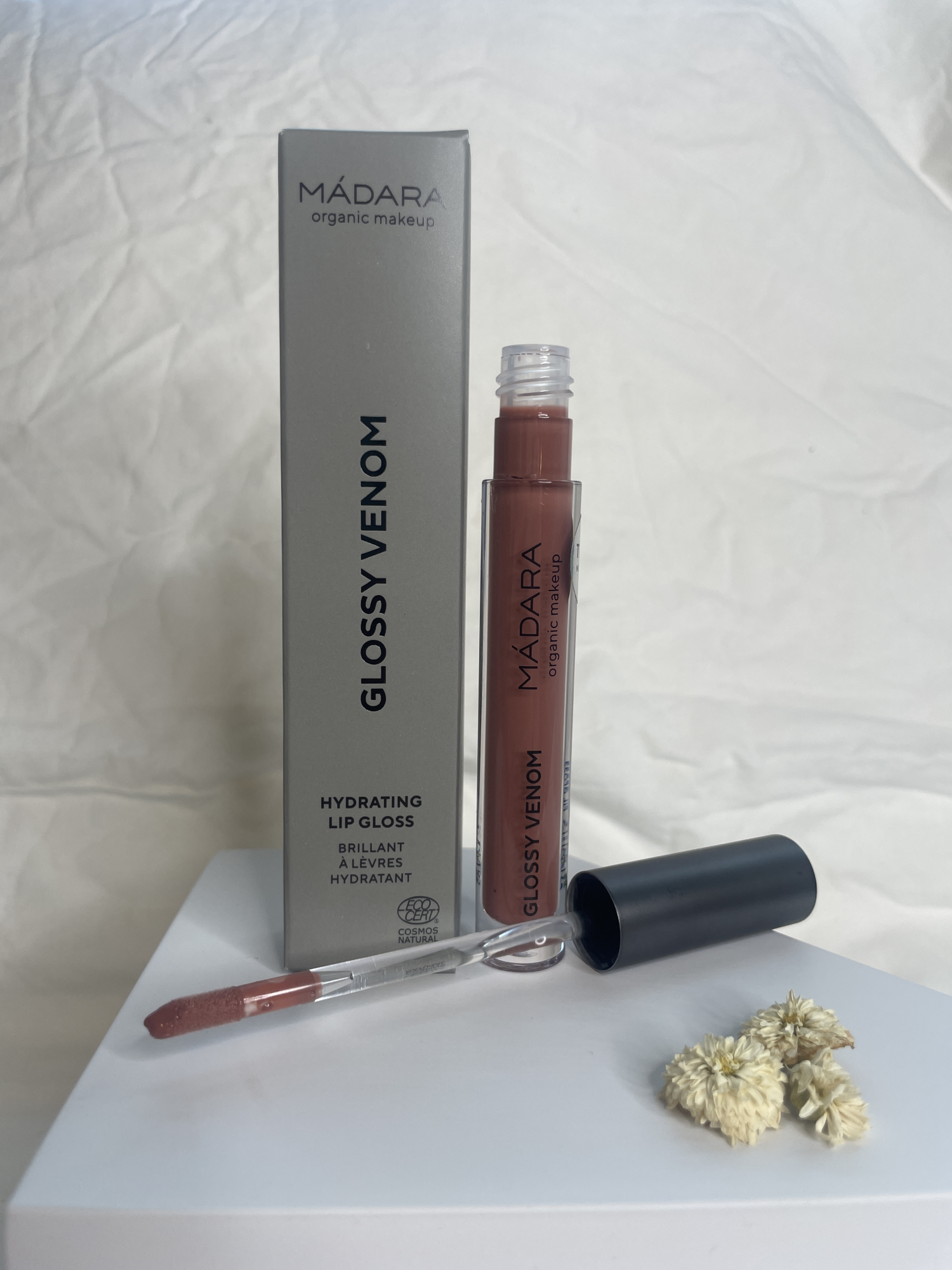 MADARA GLOSSY VENOM Lip gloss, #73 MAGNETIC NUDE