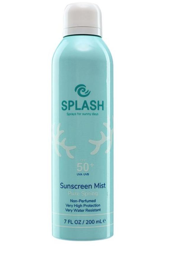 Billede af Splash Pure Spring Non-Perfumed Sunscreen Mist SPF50+